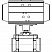 40650 Р05 (Р10) Шаровой кран проходной из трех частей с AT SR 4405 (AT DA 4410) нержавеющий C-C — DIN, AISI 304
