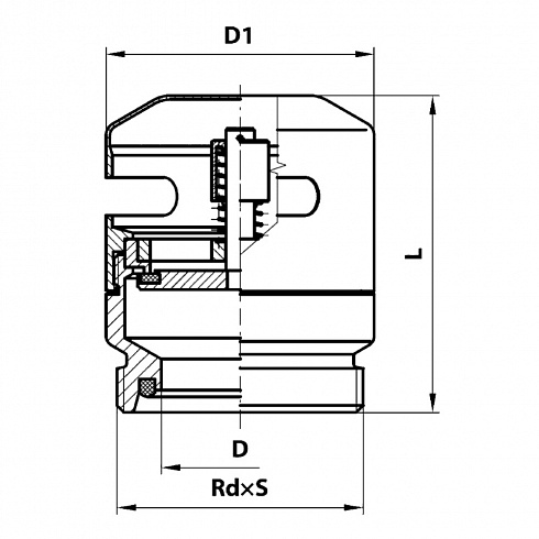 53380 – Baкуумный клапан нержавеющий – AISI 304
